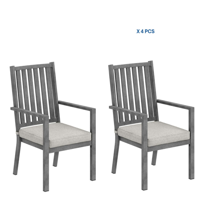 Patio Dining Chairs With Thick Cushions Home Essentials