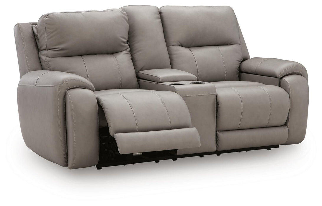 Real Moments - Power Reclining Loveseat With Audio Seating - Ash Signature Design by Ashley®
