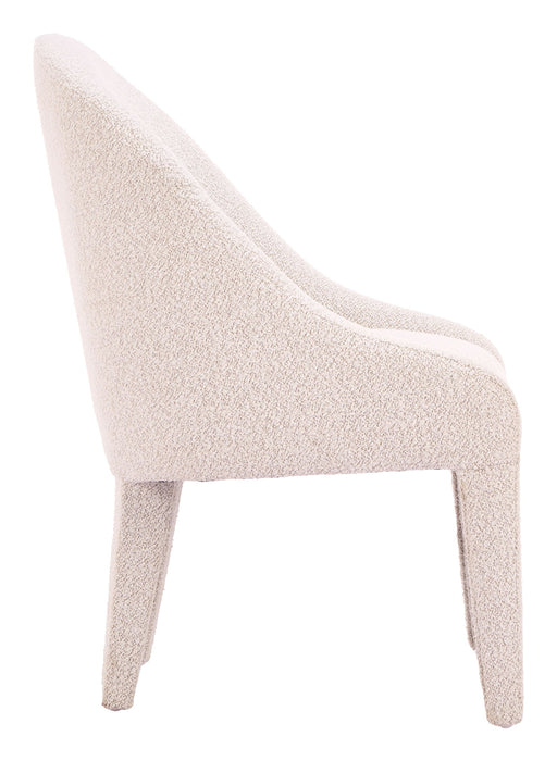 Domo - Dining Chair - White / Ivory Zuo Modern