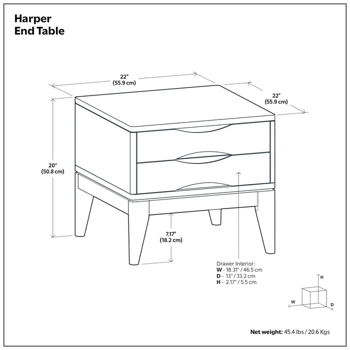 Harper - Handcrafted End Table Simpli-Home