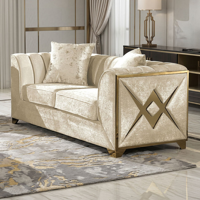 Velencia - Modern Style Loveseat Matrix Furniture Group