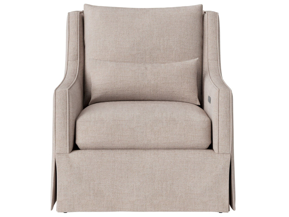 Hudson - Skirted Petite Recliner, Special Order - Beige Universal Furniture