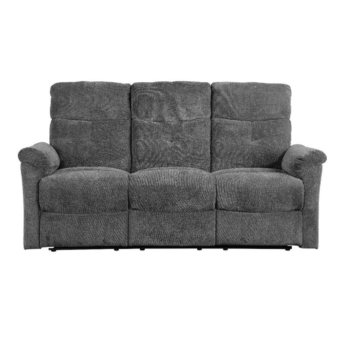Treyton - Motion Sofa - Gray Chenille