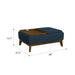 Reversible Tray Ottoman - Blue Emerald Home