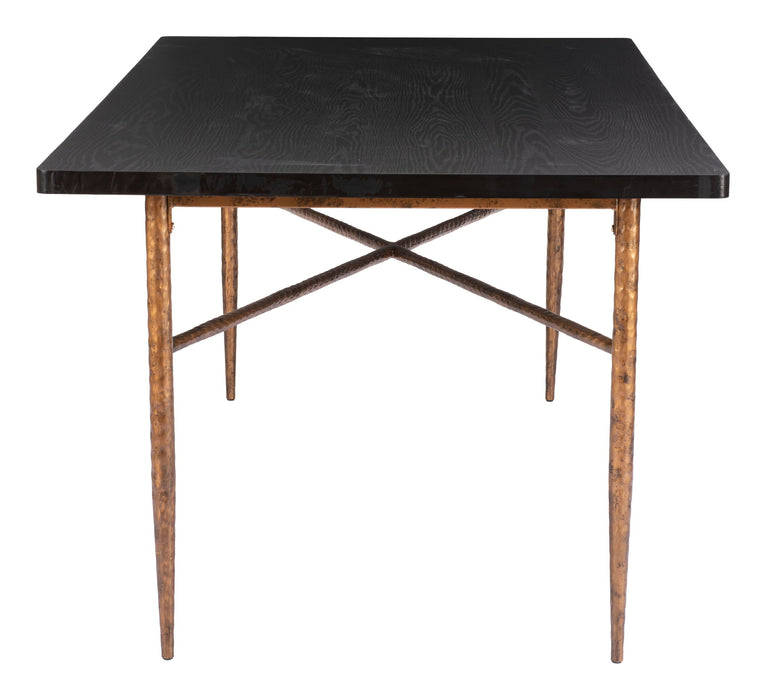Nida/Norden - Dining Table - Black Zuo Modern