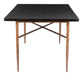 Nida/Norden - Dining Table - Black Zuo Modern