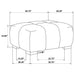 Plather - Ottoman - Amber Furniture Max