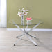 Declan - Round Top Dining Table - Chrome Furniture Max