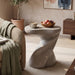 Twisted Sculptural Side Table Indoor / Outdoor Noble House
