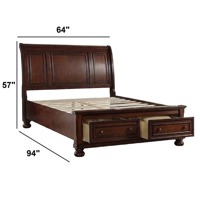 Bed With 2 Panel Headboard And Footboard Home Essentials