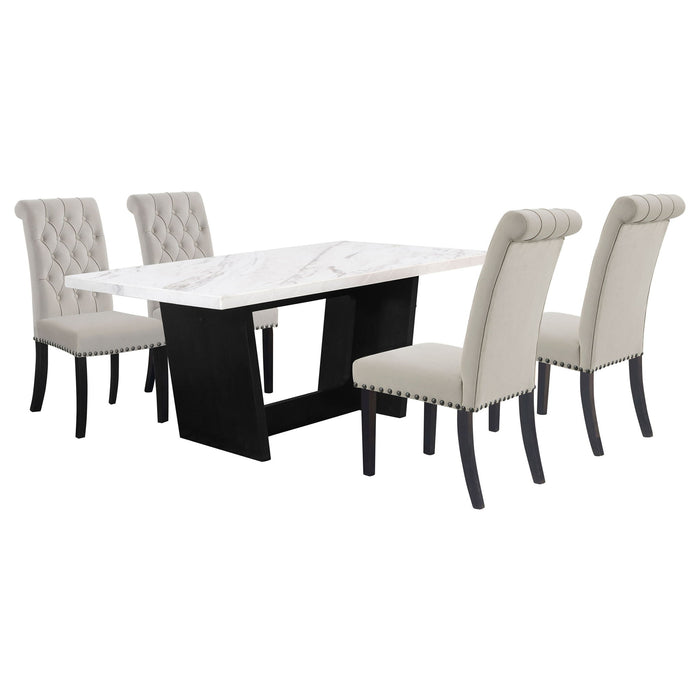 Rectangular Dining Table Set With Chairs Furniture Max