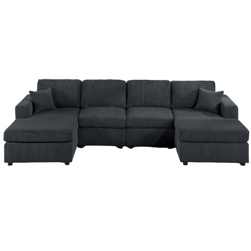 Modern Design Sectional Set With Right And Left Arm Chaise Home Essentials