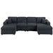 Modern Design Sectional Set With Right And Left Arm Chaise Home Essentials