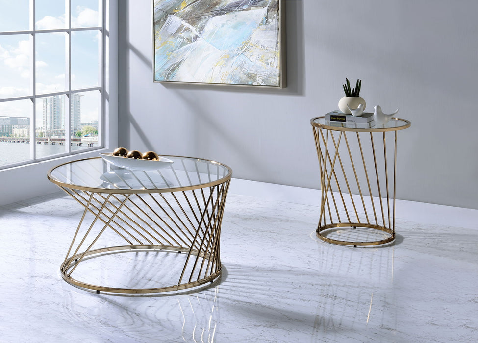 Bluelipe - Coffee Table - Champagne Acme