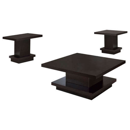 Square Coffee And End Table Set Furniture Max