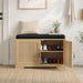 Entryway Shoe Bench With Double Doors Home Essentials