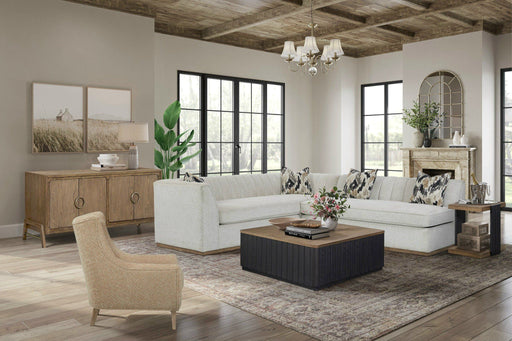 Channel - Chairside Table - Black Bernards Furniture