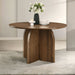 Delmon - Round Dining Table - Dark Walnut ACME