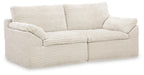 Fannin - LAF / RAF Corner Chair (Set of 2) - Ivory Signature Design by Ashley®