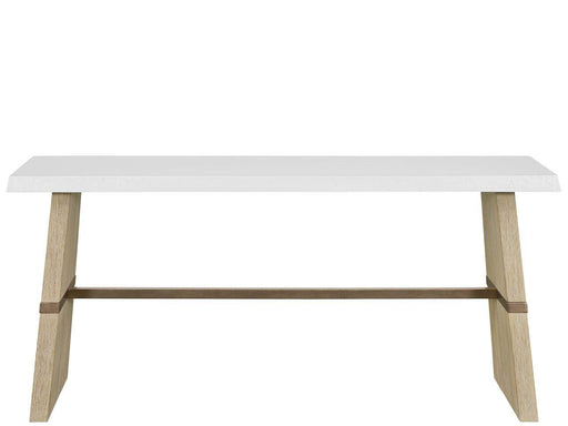 Oasis - Dockside Console Table - White / Beige Universal Furniture