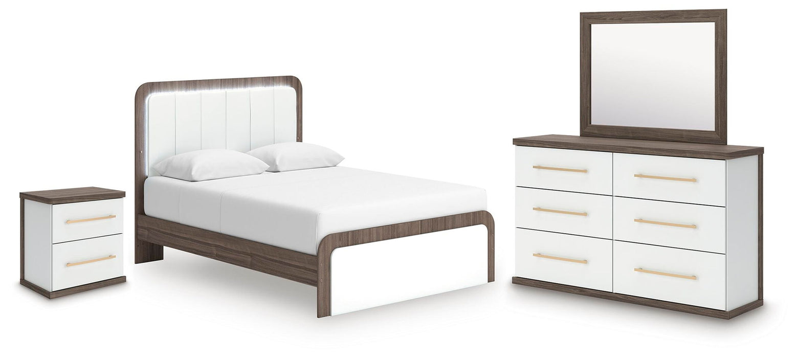 Kendanport - Upholstered Bedroom Set Signature Design by Ashley®