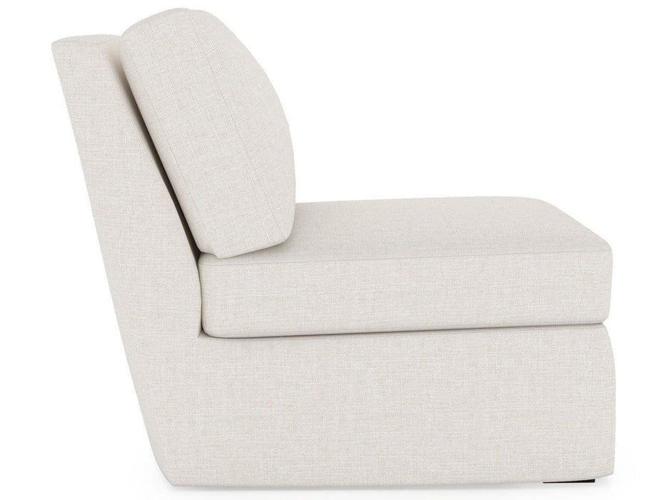 Filmore - Slipcover Armless Chair, Special Order - White
