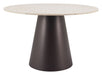 Jorf - Dining Table - Beige / Bronze Zuo Modern