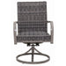 Outdoor Swivel Dining Chair (Set of 2) - Gray Home Essentials