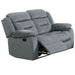 Modern Loveseat With Pillow Arms, Plush Backrest, Horizontal Tufting, USB Port Home Essentials