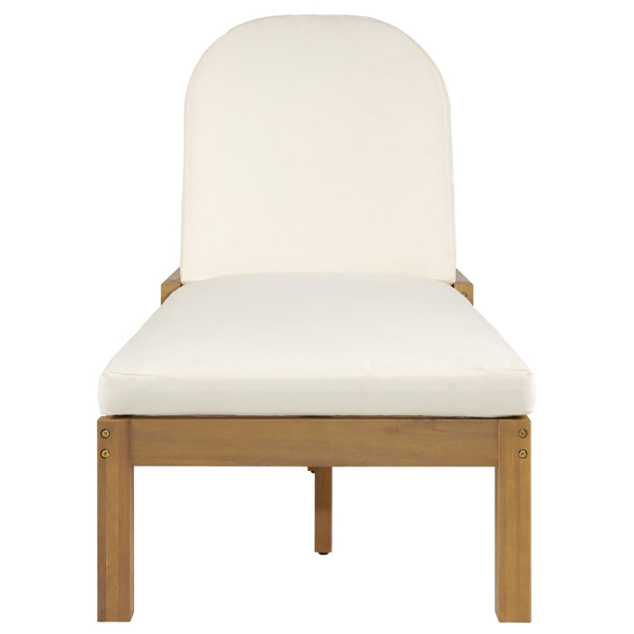 Outdoor Chaise Lounge With 5 Position Adjustable Backrest (Set of 2) Hearth and Haven