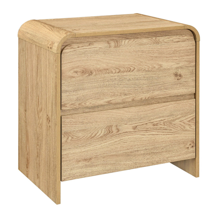 Mara - Two Drawer End Table / Bedside Table New Classic