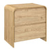 Mara - Two Drawer End Table / Bedside Table New Classic