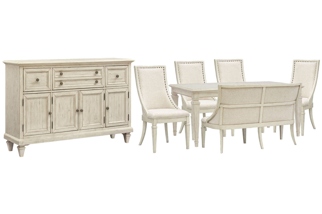 Newport - 7 Piece Extendable Rectangular Dining Table Set Magnussen Furniture