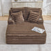 Oversized Chaise Lounge Chair Indoor With Pillows For Living Room Hearth and Haven