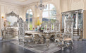 Danae - Dining Table - Champagne & Gold ACME