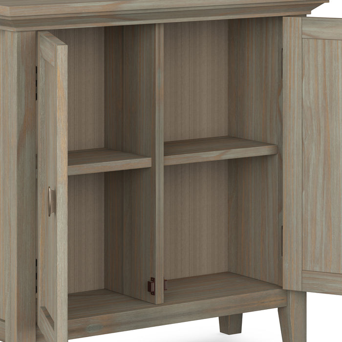 Redmond - Low Storage Cabinet - Distressed Gray