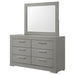 Pierce - 6 Drawer Dresser And Mirror Furniture Max