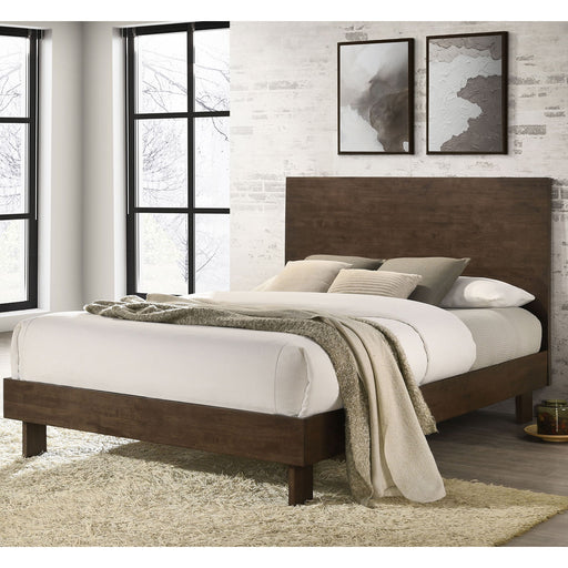 Hemlock - Platform Bed With Tall Headboard Furniture Max