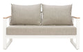 Welt - Outdoor Sofa - Taupe / White Zuo Modern