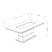 Ariya - Table Global Furniture USA