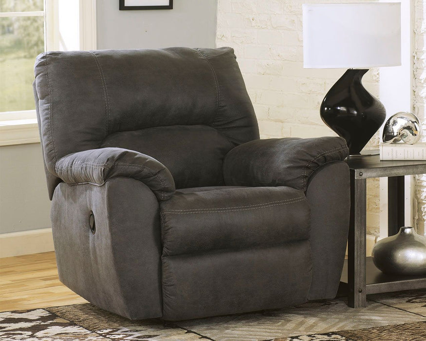 Tambo - Rocker Recliner - Pewter Signature Design by Ashley®