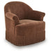 Jeanwell - Swivel Accent Chair - Clay Signature Design by Ashley®