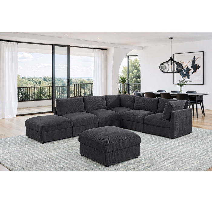 Modern Reversible Modular Sectional Home Essentials