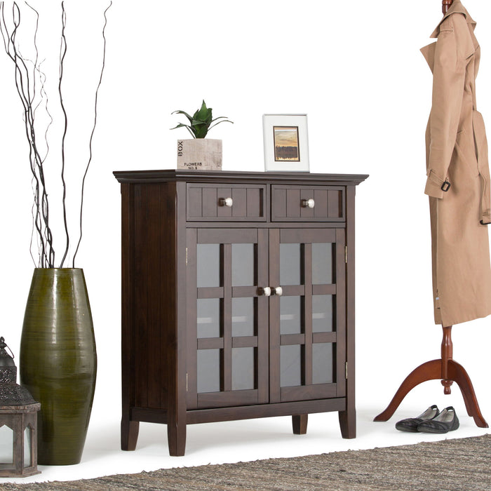 Acadian - Entryway Storage Cabinet - Brunette Brown Simpli-Home