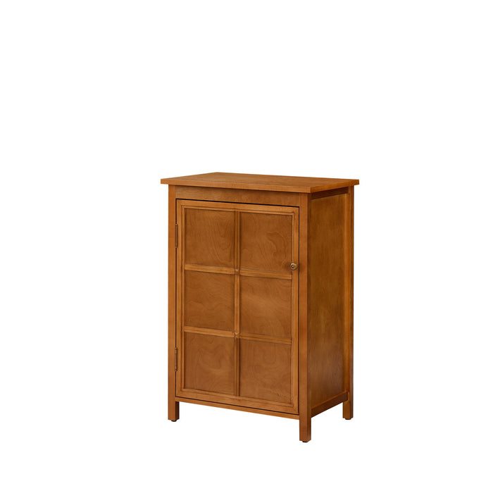 Floor Cabinet With Doors & Adjustable Shelf, Storage Cabinet For Entryway Home Essentials