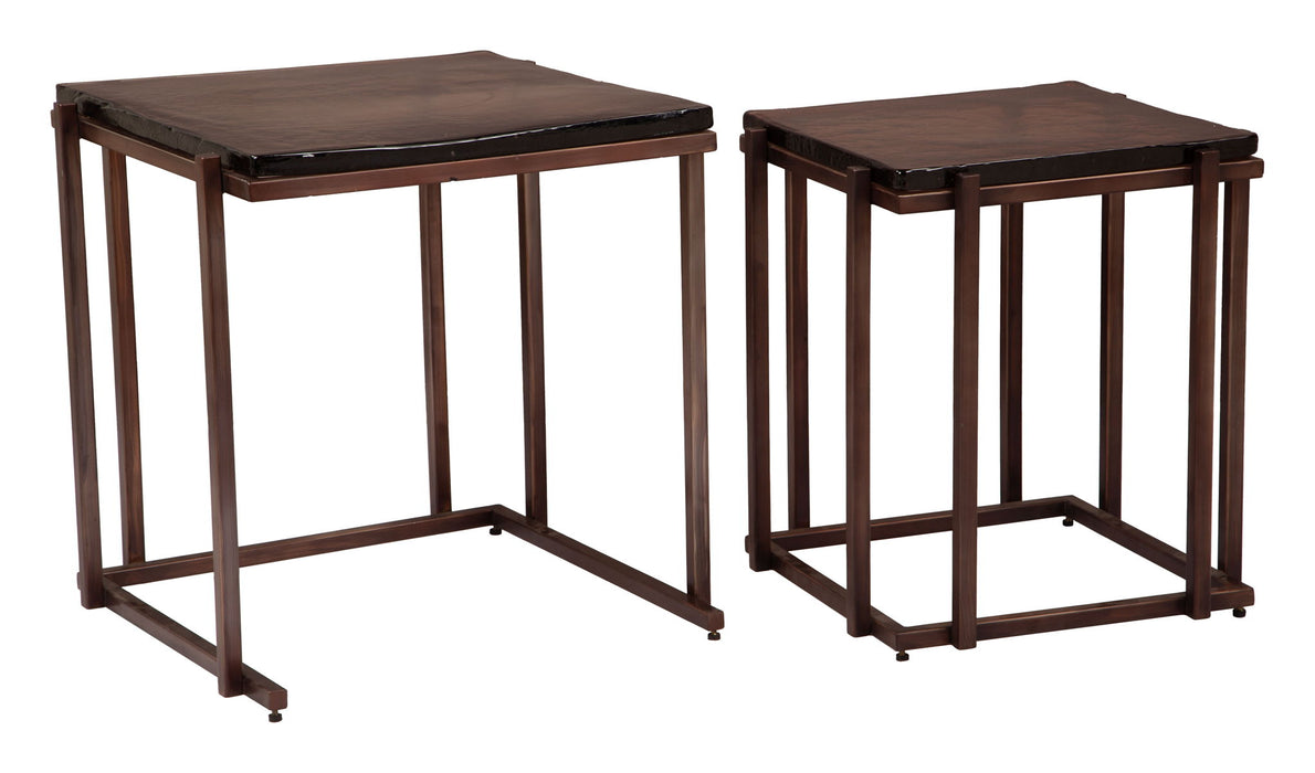 Shimai - Nesting Tables - Bronze Zuo Modern