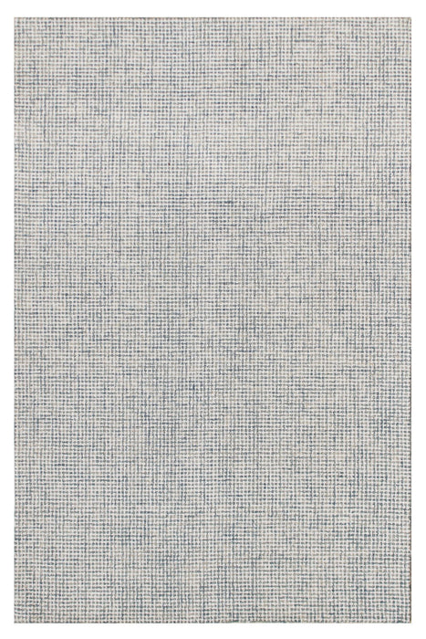 9' x 12' Wool Abstract Hand Tufted Area Rug - Blue And Ivory