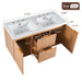 Modern Wall Mounted Bathroom Vanity, Soft Close Doors Hearth and Haven