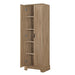 Storage Cabinet With Adjustable Shelves, 2 Doors, Rectangle Design For Bathroom Hearth and Haven