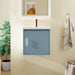 Floating Bathroom Vanity Combo, Wall Mounted Cabinet With Sink & Soft Close Doors For Small Bathrooms Home Essentials